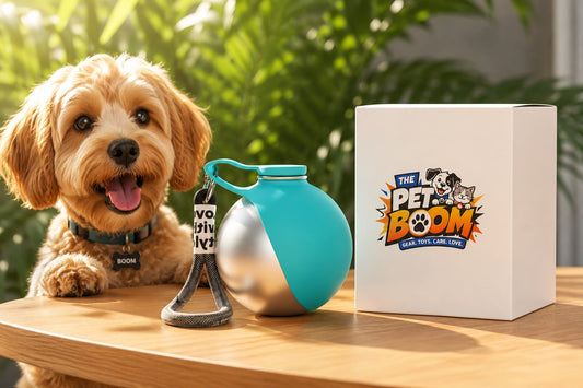 On-the-Go Dog Water Bottle | Stainless Steel | 285ml