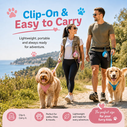On-the-Go Dog Water Bottle | Stainless Steel | 285ml