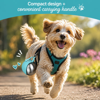 On-the-Go Dog Water Bottle | Stainless Steel | 285ml