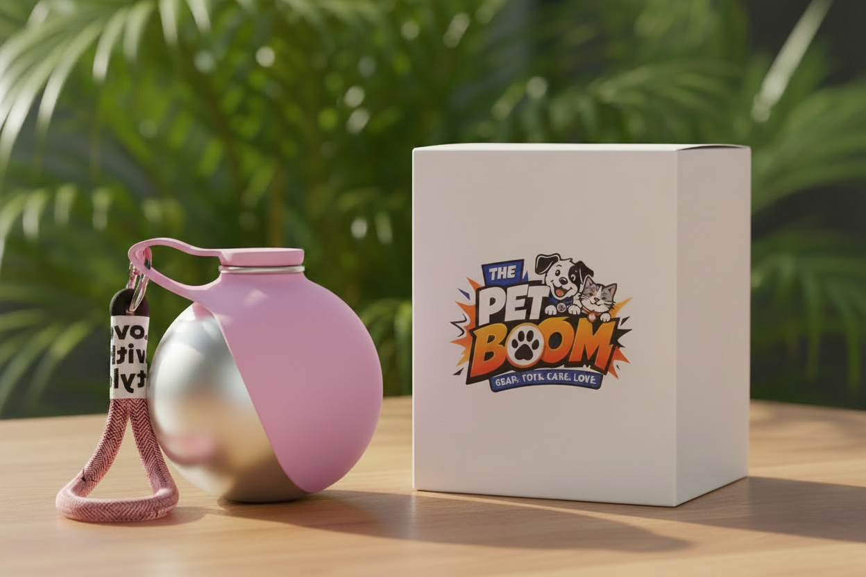 Pink Bottle Packaging - Pink Strap